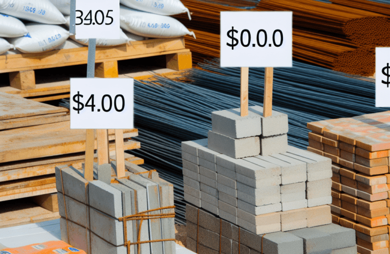 Ceny materiałów budowlanych – jak efektywnie szukać oszczędności przy zakupie materiałów do budowy domu?