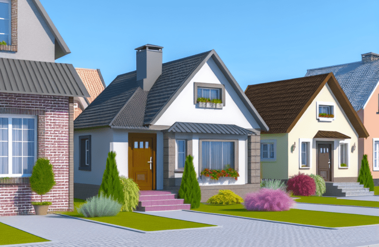 Elewacje domów parterowych: Praktyczny poradnik projektowania atrakcyjnych fasad