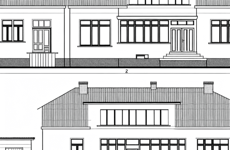 Elewacje domów piętrowych z lat 70 – jak odświeżyć wygląd zabytkowej nieruchomości?