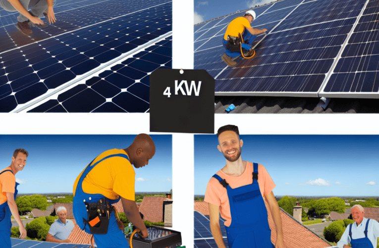 Instalacja fotowoltaiczna 4 kW z montażem – kompleksowy przewodnik po kosztach i procedurach
