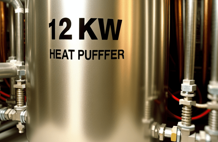 Jaki bufor do pompy ciepła 12 kW? Poradnik wyboru odpowiedniego zbiornika buforowego