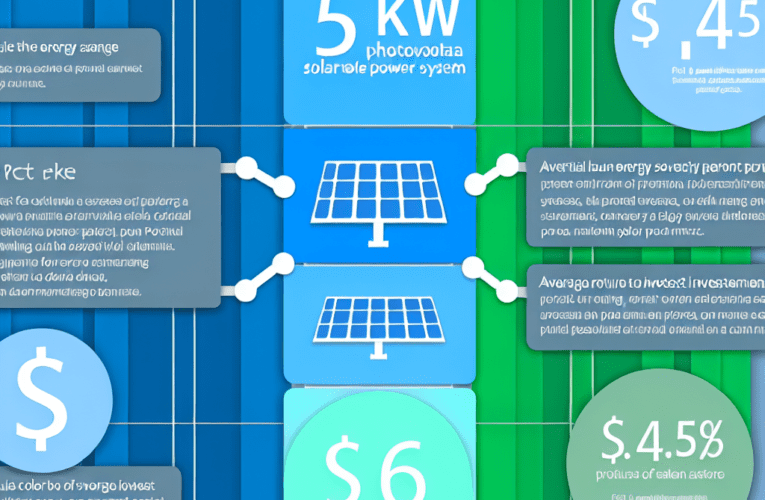 Koszt fotowoltaiki 5kW – Kompleksowy przewodnik inwestycyjny dla właścicieli domów