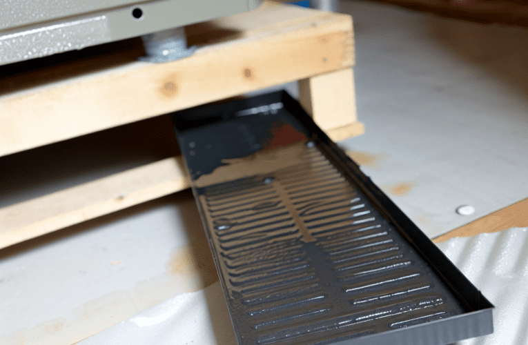 Taca ociekowa do pompy ciepła – jak wybrać i zainstalować w domowym systemie grzewczym?