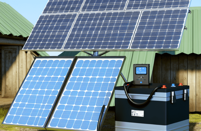 Zestaw solarny z akumulatorem na działkę – jak wybrać i zainstalować dla maksymalnej efektywności