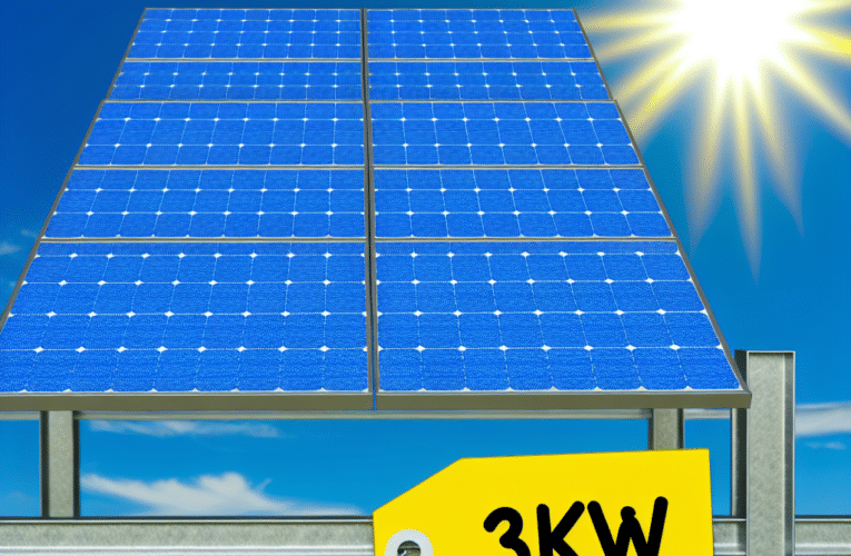 Fotowoltaika 3kW – cena która się opłaca: Przewodnik po kosztach instalacji dla domu