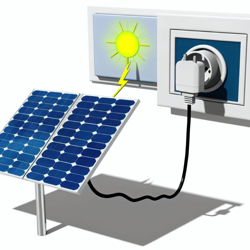 fotowoltaika do gniazdka