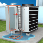 odprowadzenie skroplin z pompy ciepła