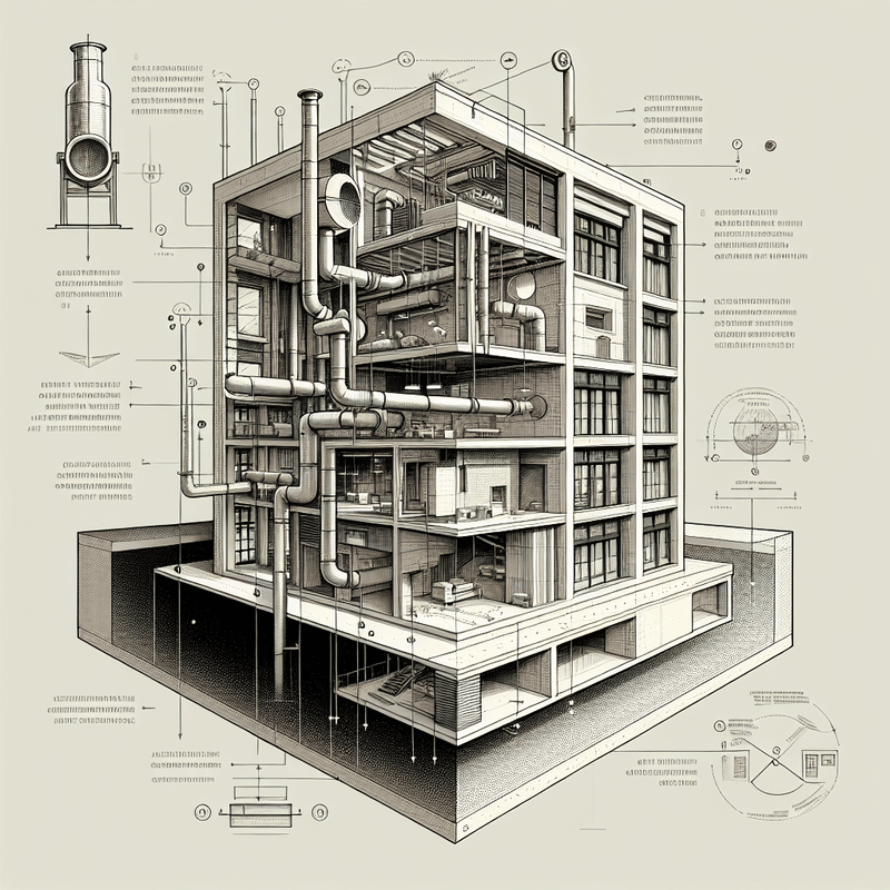Projektowanie wentylacji grawitacyjnej w blokach o konstrukcji do 9 kondygnacji