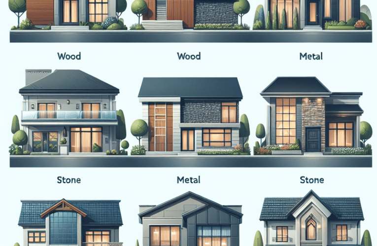 Rodzaje płyt elewacyjnych dostępne na rynku i ich zastosowanie w domach
