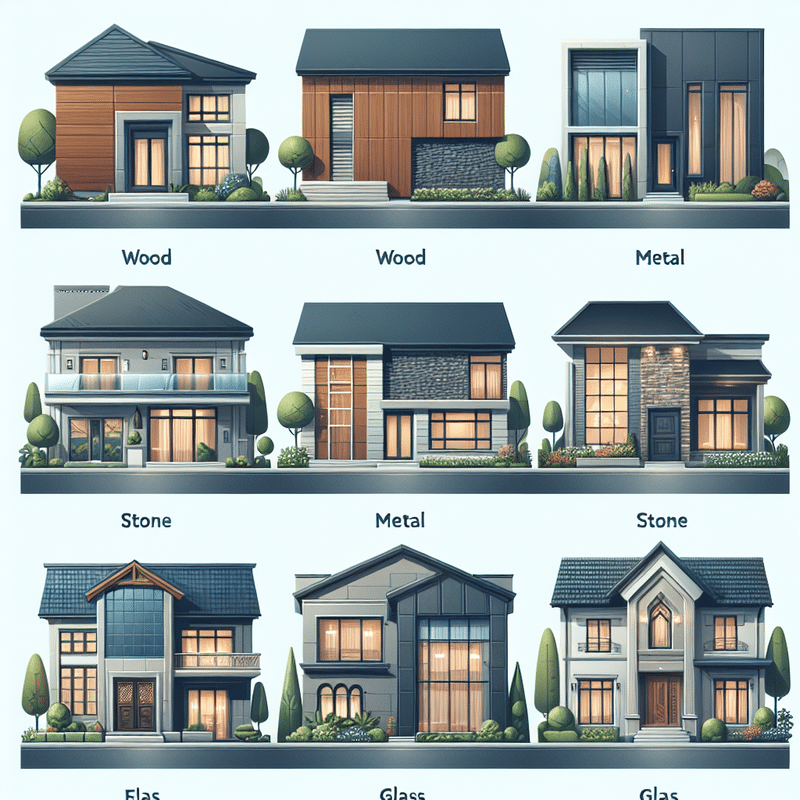 Rodzaje płyt elewacyjnych dostępne na rynku i ich zastosowanie w domach