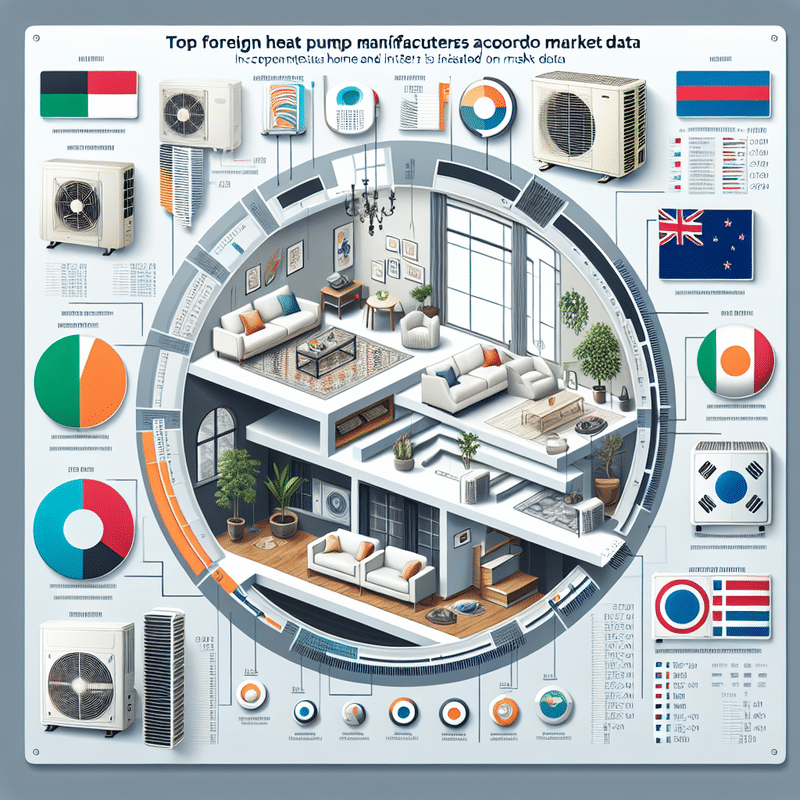 Zagraniczni producenci pomp ciepła – przegląd najlepszych według danych rynkowych