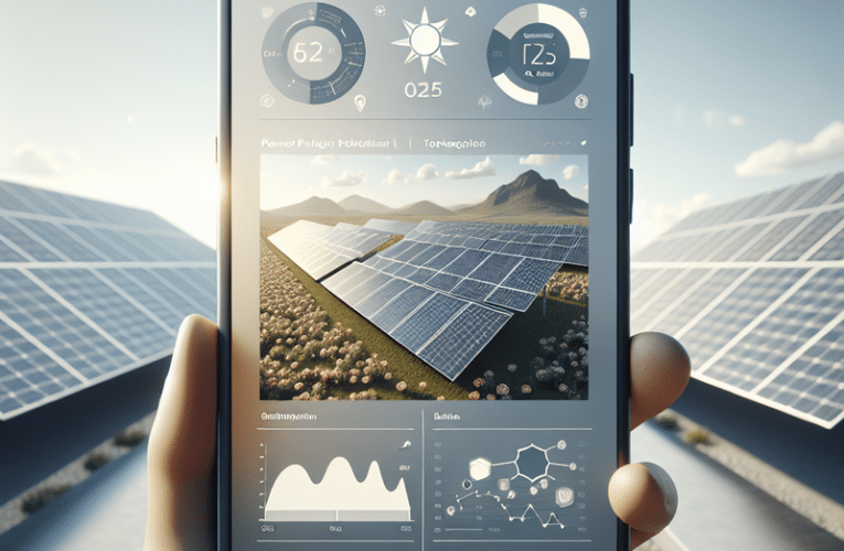 Efektywne zarządzanie domowym systemem energetycznym dzięki aplikacji do fotowoltaiki