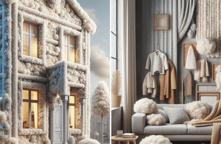 Wełna na elewacje: Jak wełna mineralna wpływa na efektywność energetyczną domów