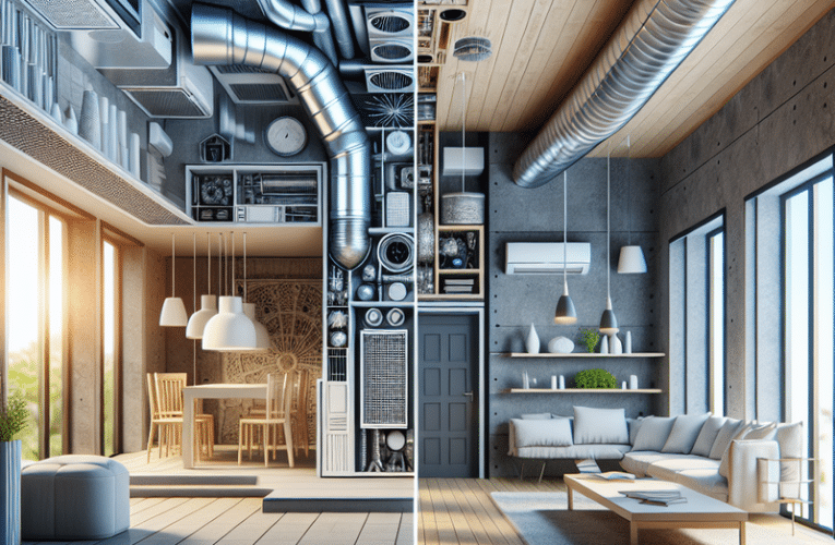 Wentylacja mechaniczna czy grawitacyjna: Porównanie efektywności energetycznej w domu