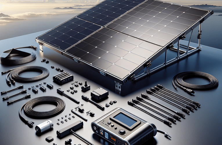 Jak wybrać najlepszy zestaw solarny do kampera: przegląd dostępnych rodzajów paneli solarnych