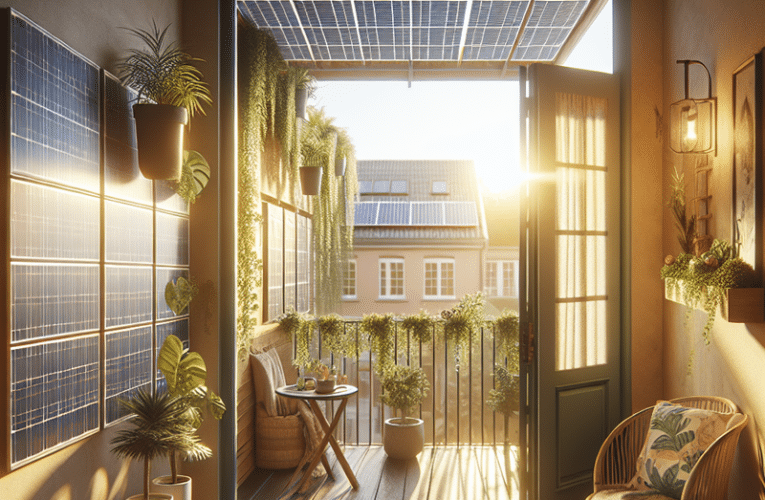 Fotowoltaika na balkonie – poradnik prawny i dyskusje na forum dom i wnętrze