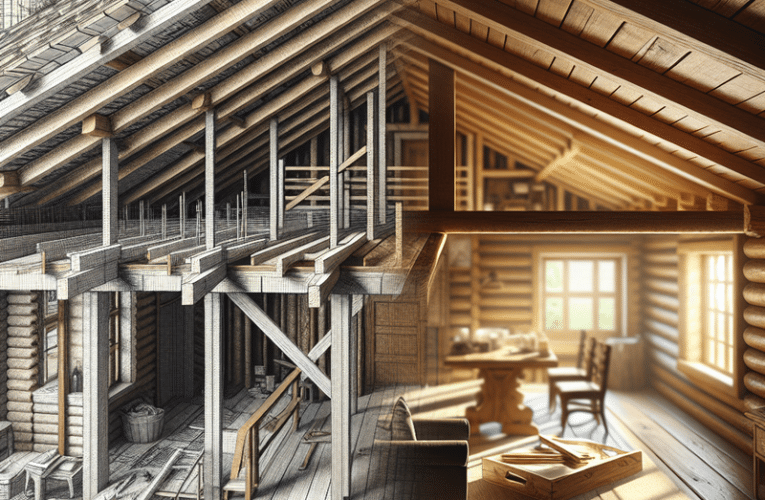 Praktyczny poradnik: Konstrukcja dachu drewnianego – materiały i techniki