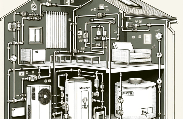 Schemat podłączenia pompy ciepła monoblok z buforem w domowych instalacjach: Praktyczny przewodnik