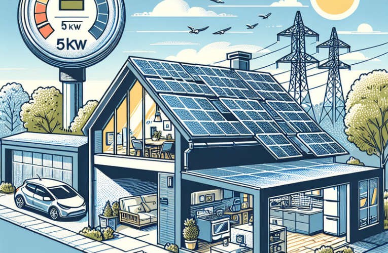 Ile paneli fotowoltaicznych na 5 kW – poradnik dla domu i wnętrza
