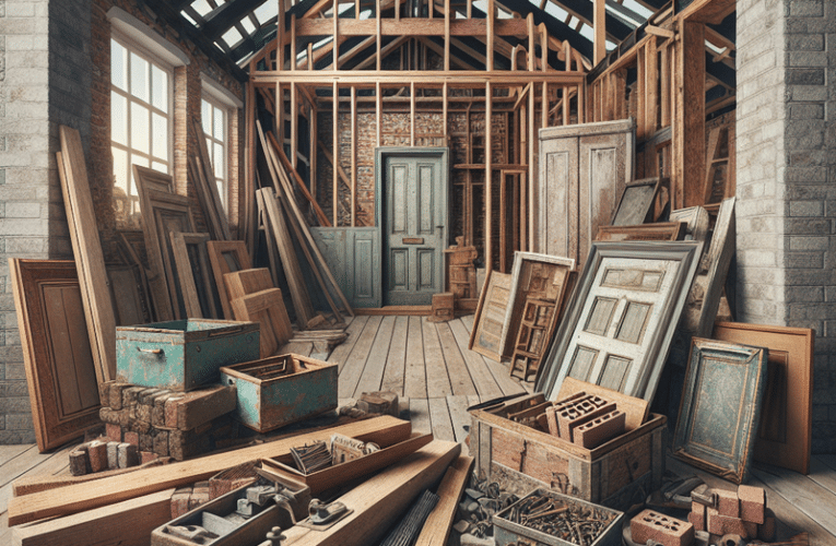 Efektywne wykorzystanie OLX: Materiały budowlane używane w remoncie domu i wnętrza