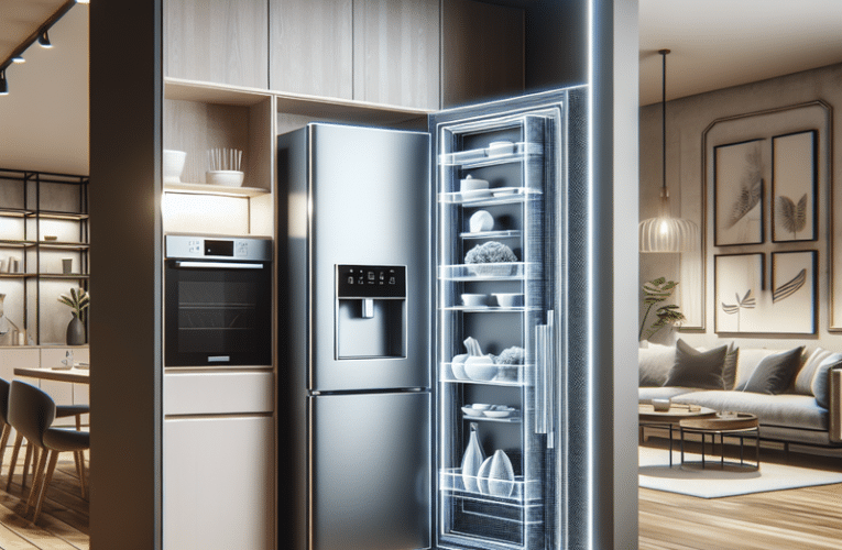 Lodówka w zabudowie: Kluczowe zasady wentylacji w domowych wnętrzach