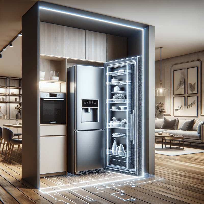 lodówka w zabudowie wentylacja