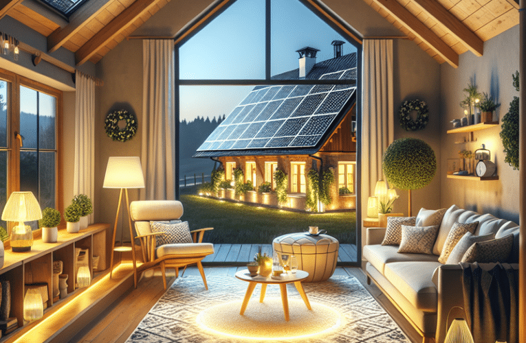 Polska fotowoltaika w kontekście domów i wnętrz: rosnąca popularność systemów off-grid