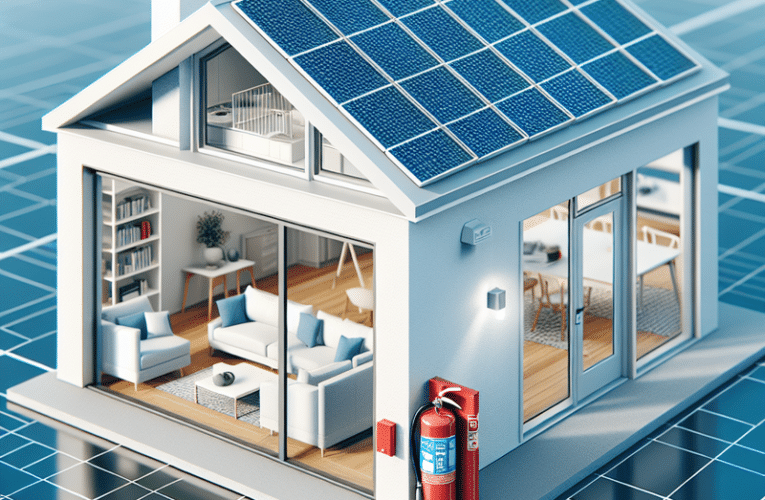 Zabezpieczenie ppoż fotowoltaika: przepisy i wymagania dla domów i wnętrz