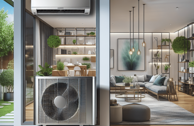 Działanie i zastosowanie pompy ciepła split w aranżacji domu i wnętrz