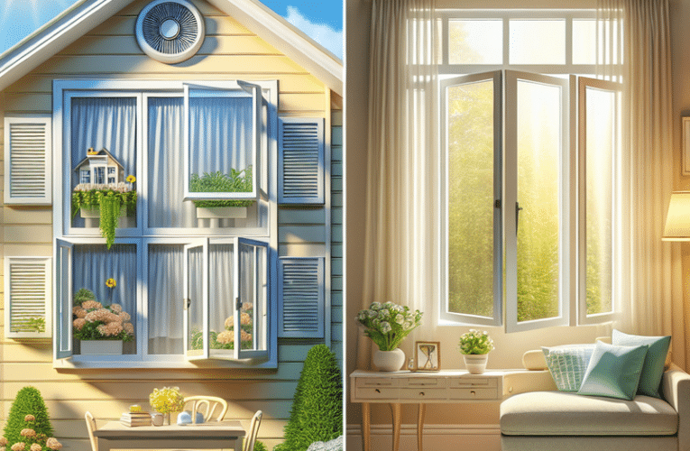 Wpływ wentylacji w oknach plastikowych na jakość powietrza we wnętrzach