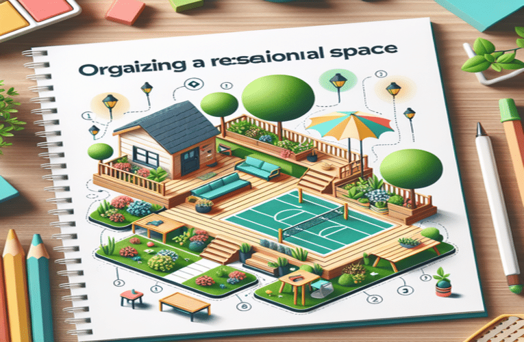 Jak zorganizować przestrzeń rekreacyjną na małej działce – praktyczne porady i inspiracje