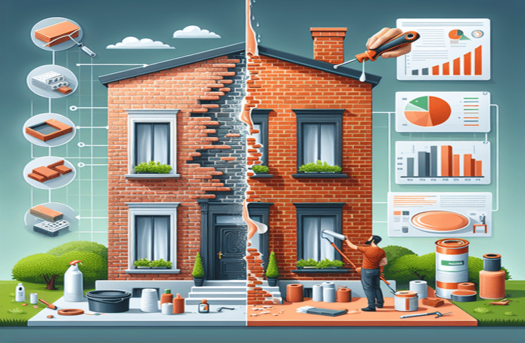 Najlepsze metody renowacji elewacji ceglanej – jak przywrócić blask uwzględnić koszty i zadbać o impregnację